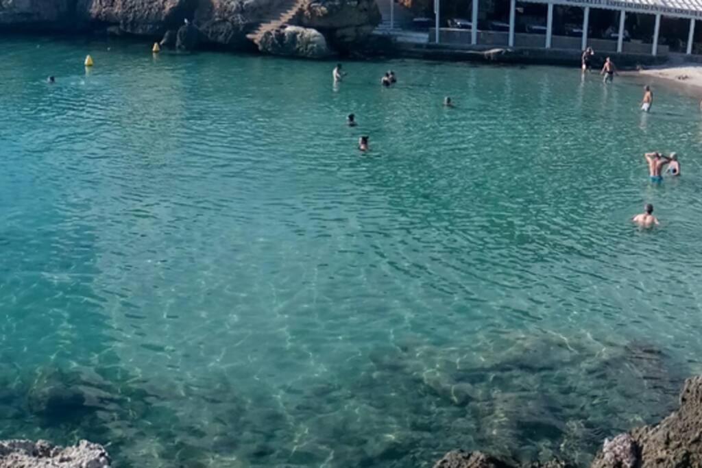 Tranquilo Apartamento Con Preciosa Cala En La Puerta Ciutadella  Exteriör bild